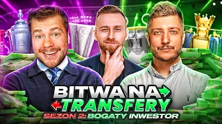 ZASKAKUJĄCY POJEDYNEK! BITWA NA TRANSFERY SEZON 2 KOZA VS KAMYK W FC 24!