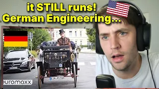 American reacts to Germany’s Oldest Street-Legal Car | 1894 Benz Victoria