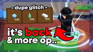 The CRAZIEST dupe glitch is back in ranked roblox bedwars..