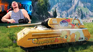 БЛАДИ СМОТРИТ Угар и ПРИКОЛЫ В World of Tanks #304