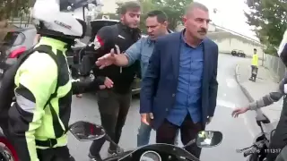 Erdoğan'ın Yeğeni Motorculara Silah Çekti