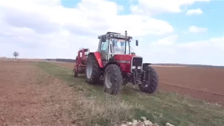 Massey Ferguson 3080 - Simítózásból hazafelé menet