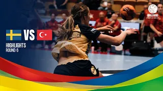 Sweden vs Turkey | Highlights | Women's EHF EURO 2022 Qualifiers