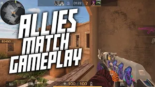 Standoff 2 - Full allies match gameplay [CALIBRATION 8/10]