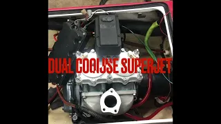 How to Dual cooling upgrade for squarenose superjet W/bilge delete