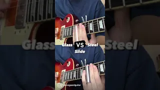 Glass VS Steel Slide - Slide Comparison