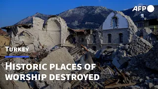 In ancient Turkish city of Antakya, historic places of worship reduced to rubble after quake | AFP