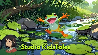 Froggy Hop 🐸 | StudioKidsTales Nursery Rhymes & Kids Songs