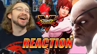 MAX REACTS: Sakura, Blanka, Sagat, Cody & More Revealed (Street Fighter V Season 3)