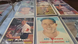 How to Build a Vintage Baseball Card Set Economically!!!