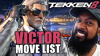 Tekken 8 VICTOR CHEVALIER Move List Overview! Looking Overpowered!