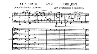 Nikolai Medtner - Piano Concerto No. 2, Op. 50 [with full score]