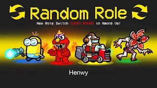 *NEW* RANDOM ROLES 3 in AMONG US!