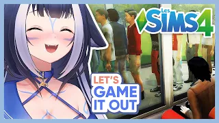 ShyLily Reacts to: Let's Game It Out - I Abducted My Entire Neighborhood in The Sims 4