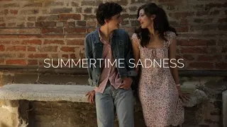 Summertime Sadness - Lana del Rey | Call me by your name