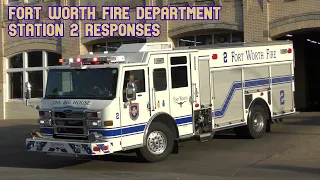 Fort Worth Fire Department: Station 2 Responses