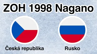 🇨🇿 ČR - 🇷🇺 Rusko I Skupina I ZOH Nagano 1998