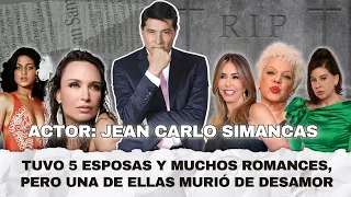 ASÍ HA VIVIDO JEAN CARLO SIMANCAS sus romances con varias famosas de la TV