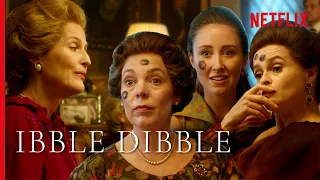 Margaret Thatcher Plays Royal Drinking Game "Ibble Dibble" | The Crown