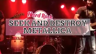 Seek And Destroy - Metallica [Reza AJ “ID Talent Band” Cover] LIVE @Hard Rock Cafe Hongkong