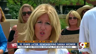 Ryan Widmer supporters want his dead wife's DNA released