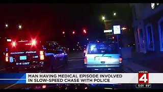 Man having medical episode involved in chase with Rochester police