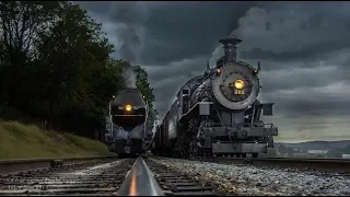 Twelve Hours With N&W 382 and 611 on Photo Charter at The Strasburg Railroad.