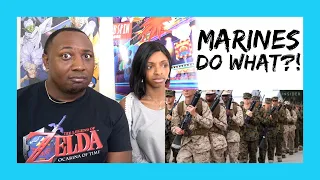 US MILITARY TRAINING What New Recruits Go Through in Boot Camp MARINES BOOT CAMP REACTION