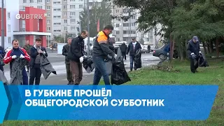 В Губкине прошёл общегородской субботник