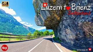 🇨🇭 The Swiss Experience: Driving from Luzern to Brienz | Switzerland Travel Journey | #nagich