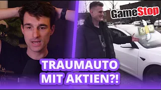 YouTuber kauft Traumauto mit GameStop Gewinnen? Reaktion auf Dave | Finanzfluss Twitch Highlights