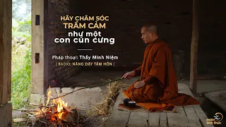 Thầy Minh Niệm | Hãy chăm sóc trầm cảm như một con cún cưng | Trích Radio: Nâng dậy tâm hồn