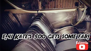 e.41 Fabricated door panels and interior mods on the Fairlane 500!