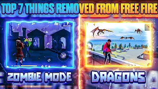 Top 7 Things Removed From Free Fire 😱 para SAMSUNG,A3,A5,A6,A7,J2,J5,J7,S5,S7,S9,A10,A20,A30,A50,A79