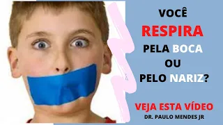 Você RESPIRA COM A BOCA ABERTA? Nariz entupido ?Veja aqui as causa e como tratar.