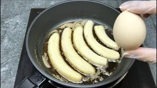 Der berühmte Bananenkuchen mit 1 Ei  Ich beschloss, einen Kuchen zu backen