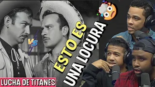 JORGE NEGRETE Y PEDRO INFANTE | COPLAS | VOCES IMPRESIONANTES JUNTAS 😱 | VIDEO REACCIÓN.