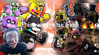 [SFM FNAF] Bad Rotten vs FNAF Superheroes @Animation-Time reaction