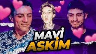 FLÖRTE GÖNDERMELİK PARÇA 😉 | Mavi - Askim | REACTION / TEPKİ