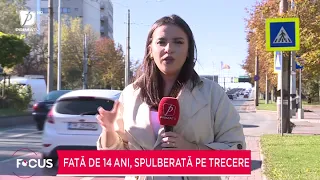 Copilă spulberată pe trecerea de pietoni. Şoferul a fugit de la locul accidentului