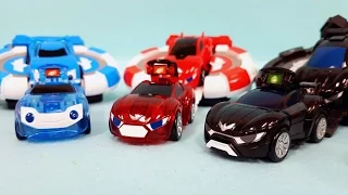 파워코인배틀 와치카 순간변신 범퍼카 3종세트 시계 자동차 전투로봇 변신 장난감 동영상 PowerBattle Coin Watch Car Toys Transformation