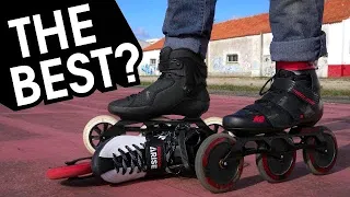 MARATHON INLINE SKATES - K2 VS ROLLERBLADE VS POWERSLIDE