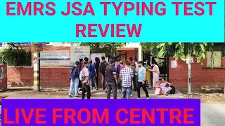 EMRS typing test review First day second shift I 15.05.2024