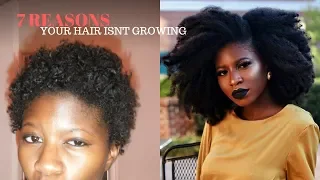 7 Reasons Why Your TYPE 4 Hair IS NOT Growing