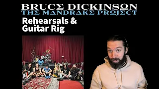 BRUCE DICKINSON TOUR VLOG 1: First days rehearsing. Let's do this tour!