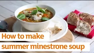 How to make summer minestrone soup | Recipe | Sainsbury's