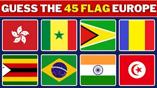 ✅Ultimate Flag Quiz: Can You Guess in 3 Sec? 🏁