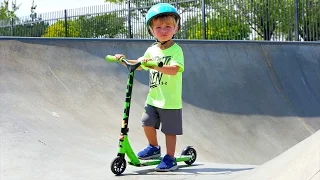 INSANE 1 YEAR OLD SCOOTER TRICKS!