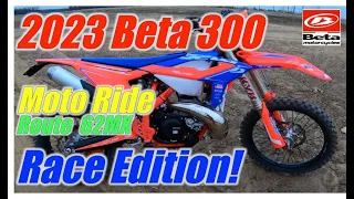 2023 Beta 300 Race Edition First Ride Impressions on a Moto Track