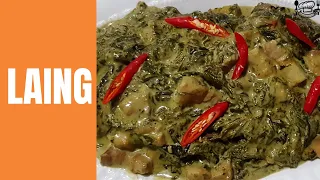 Dried Taro Leaves in Coconut Milk | Laing